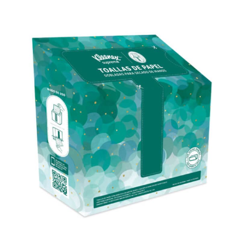 Papel Toalla de  manos Kleenex  Supreme Box (1X150)