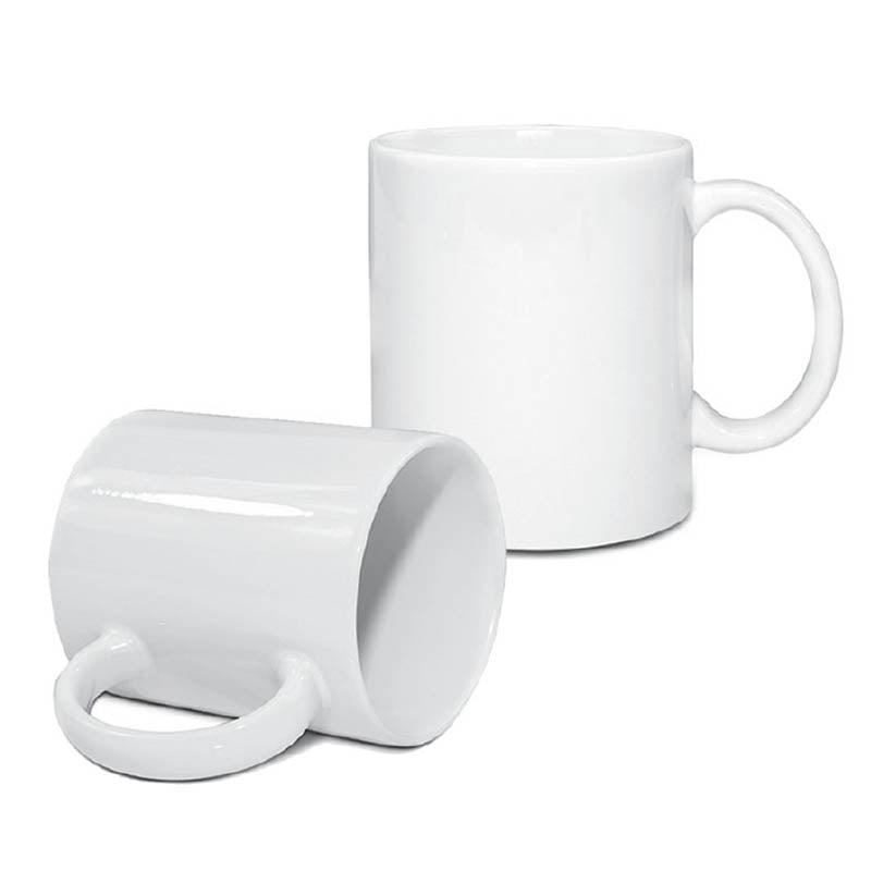 Taza Ceramica Blanca Grado-A (11-oz), Force Sublimation