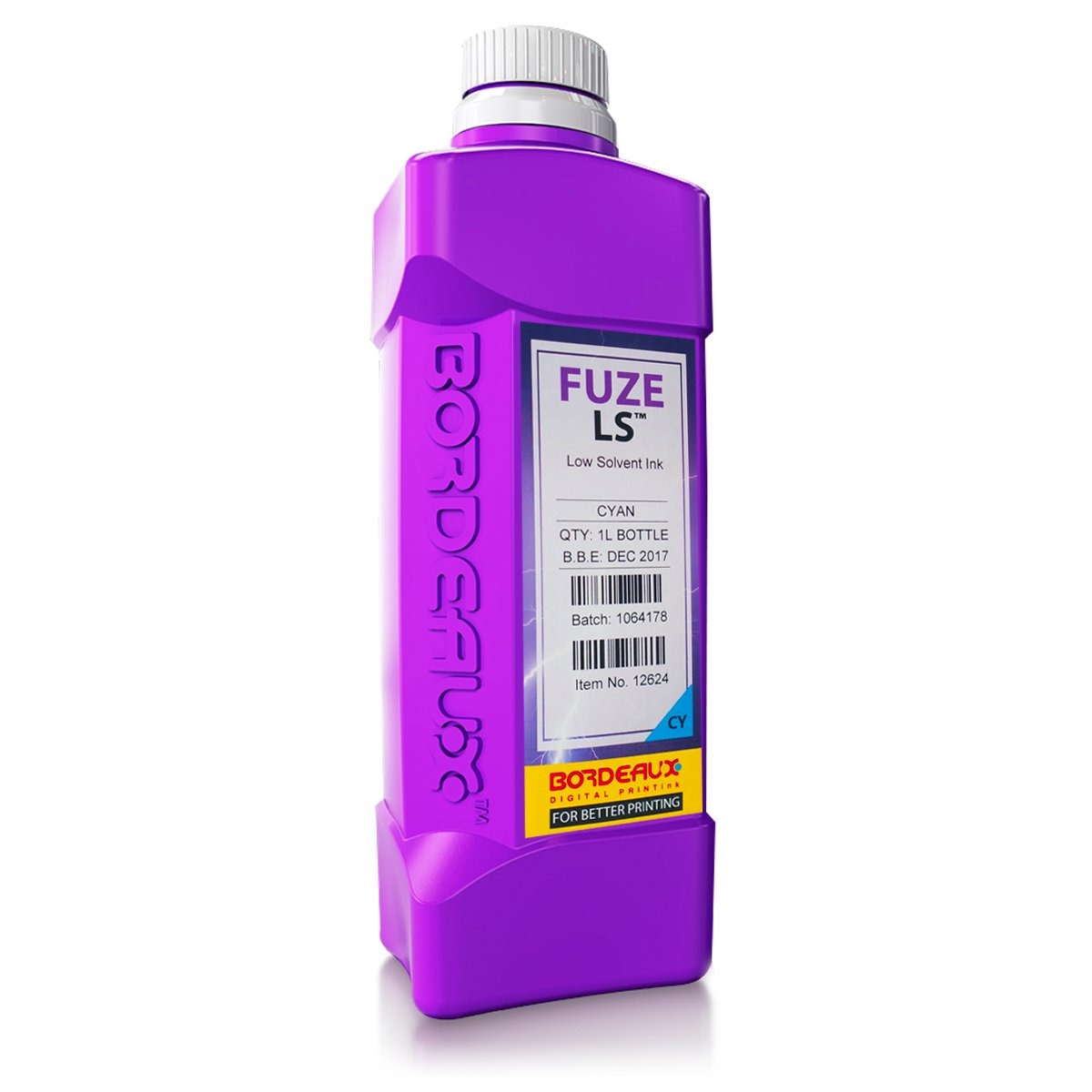 Tinta Bordeaux Fuze LS Botella 1L CYAN - Ultracomonline.com