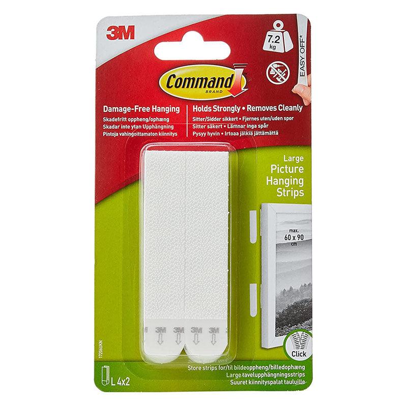 Command Large White Picture Hanging Strips