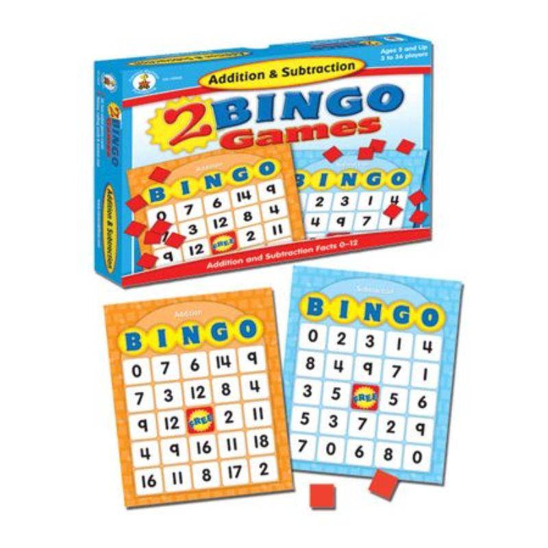 juego de Suma y Resta Bingo