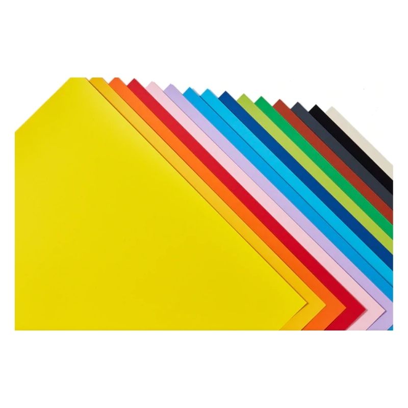 CARTULINA FORCE COLORES SURTIDOS 180G (22"X28") (50CMX70CM) (UND)