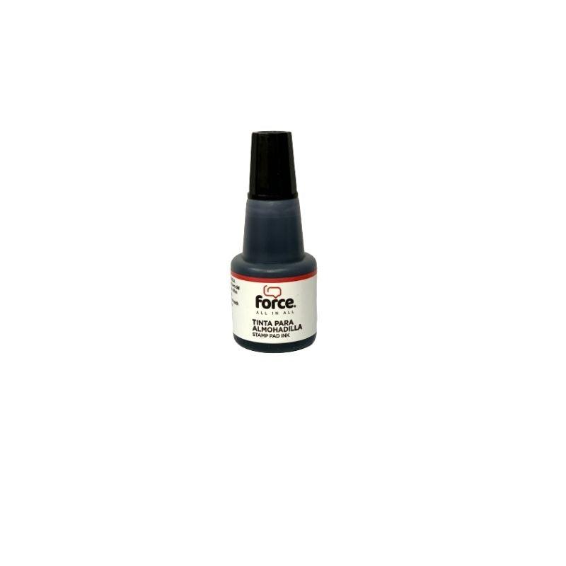 Tinta negra para almohadilla Force (24ml)