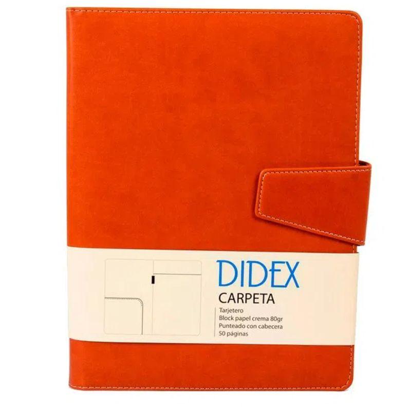 Carpeta Didex Imantada (30016460) Naranja (24X32CM)