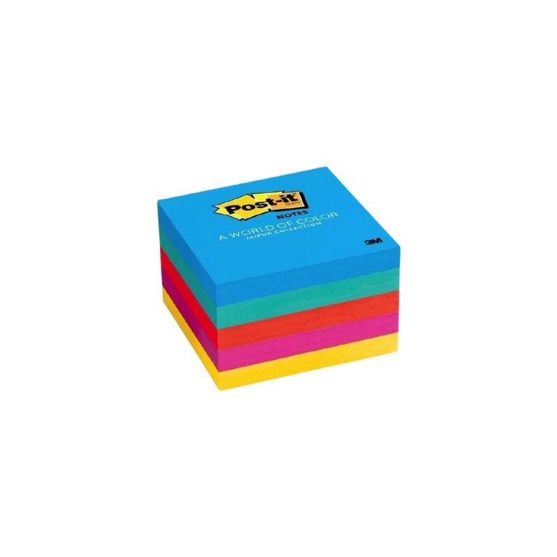 Post-it 3m ultra colors (3" x 3")(p/5 colores)