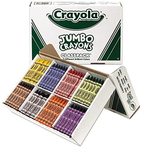 Crayola Jumbo Crayons Classpack