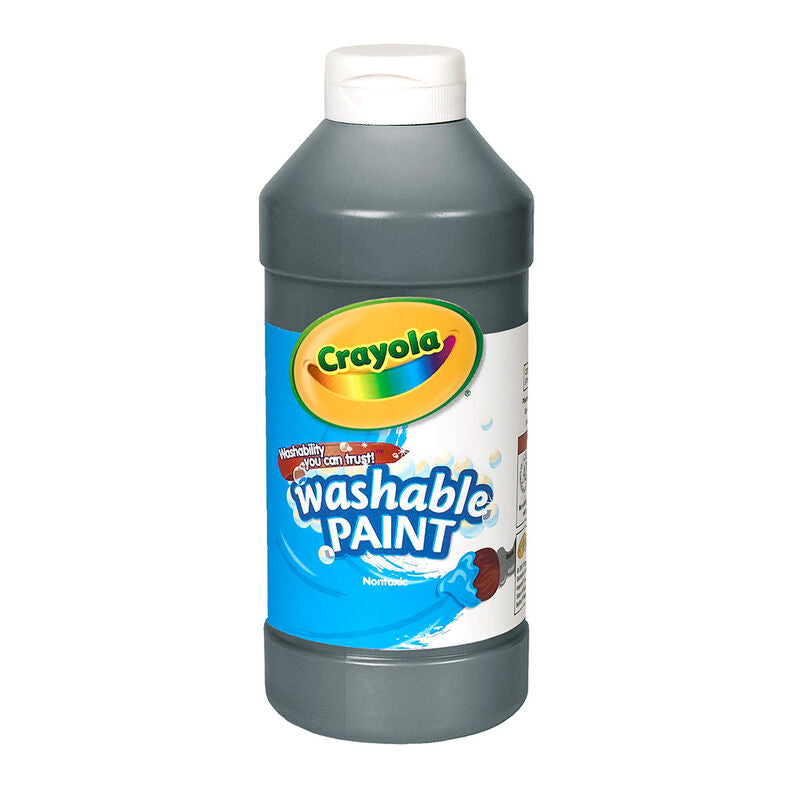 Crayola washable paint negro (16 oz)
