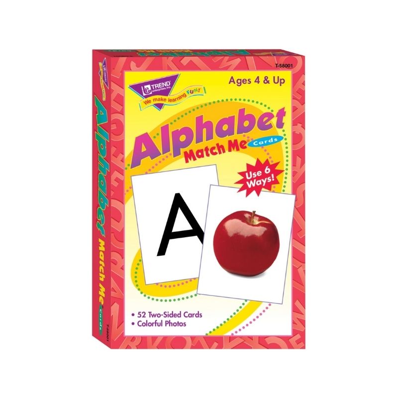 Alphabet match me cards