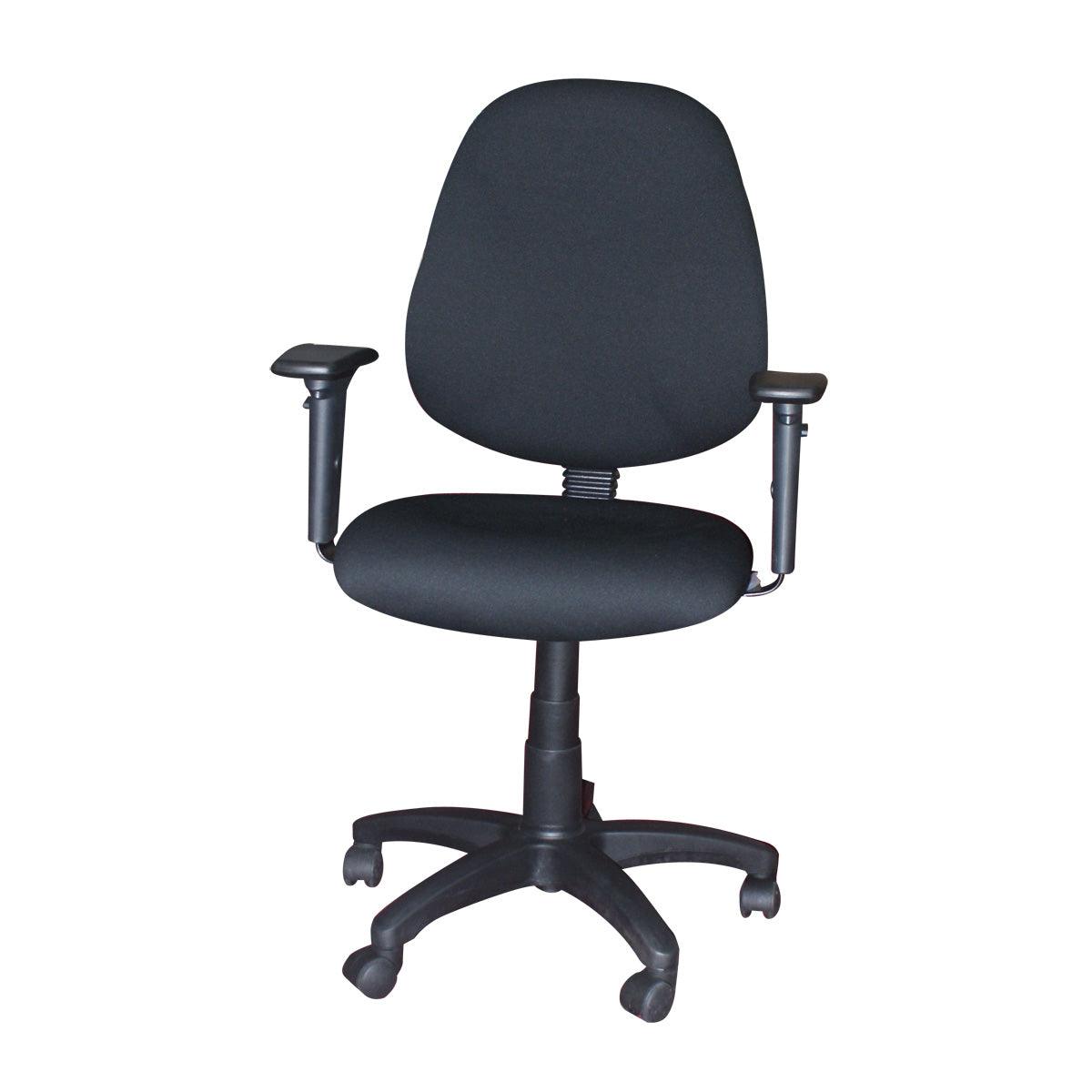 SILLA FORCE FC-SK089A-1 EJECUTIVA C/BRAZO-R/ALTO NEGRA