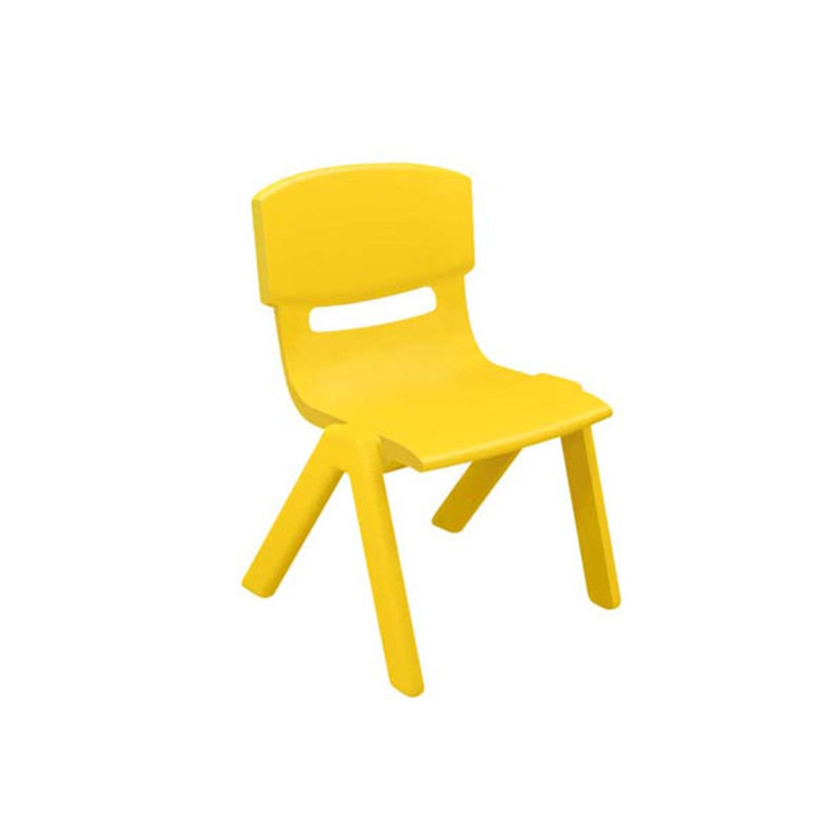 Silla Infantil Candy Plastica (14pgd) Mediana Amarilla - Ultracomonline.com