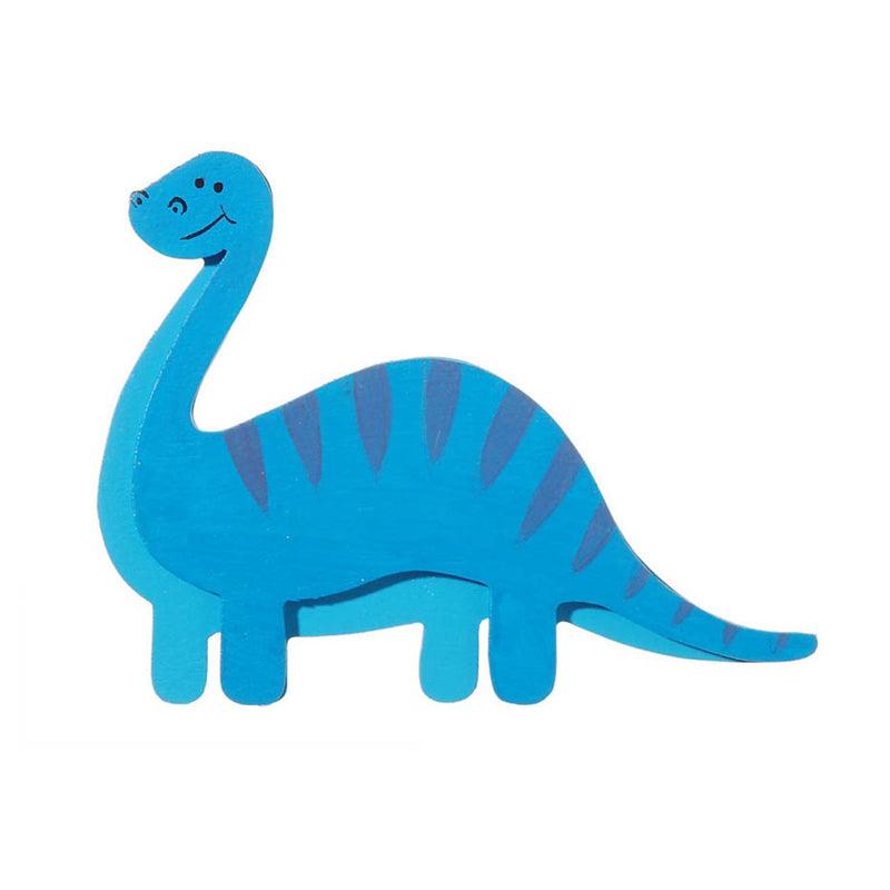 DARICE PAINTED WOOD SHAPES BRONTOSAURUS