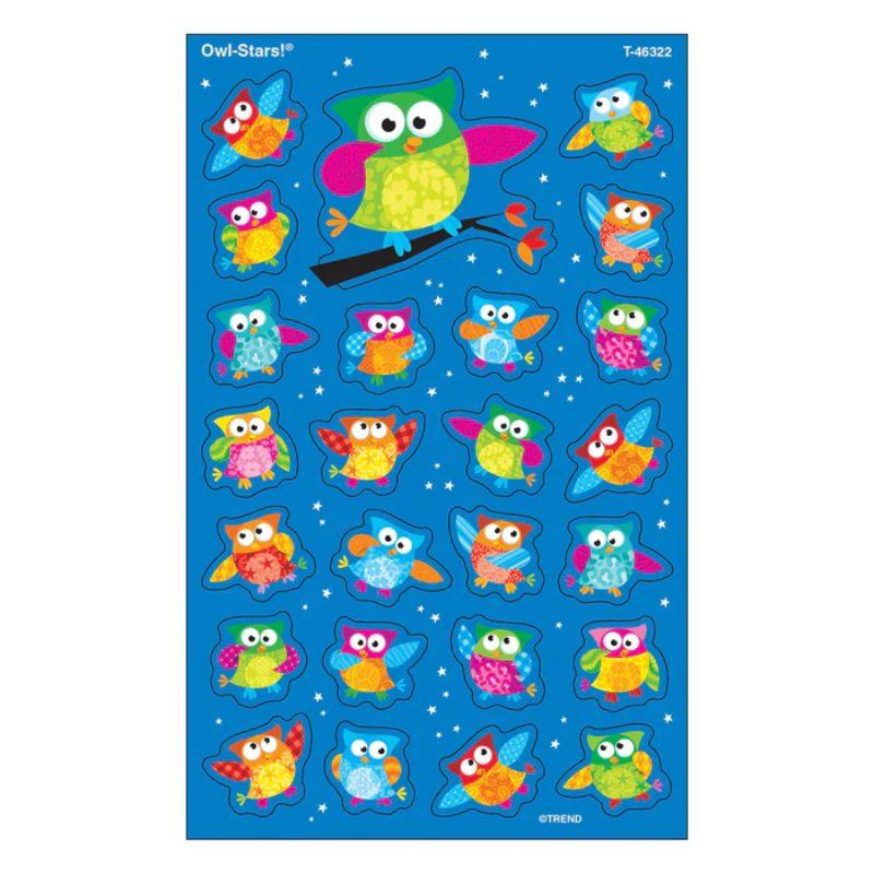 Stickers Owl-Stars