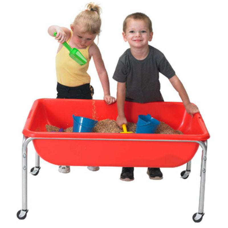 LARGE SENSORY TABLE (RED) 24" HEIGHT ONLY