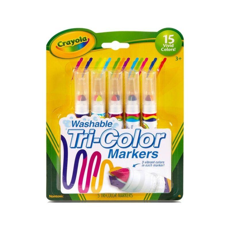 Crayola Washable Tri-color markers