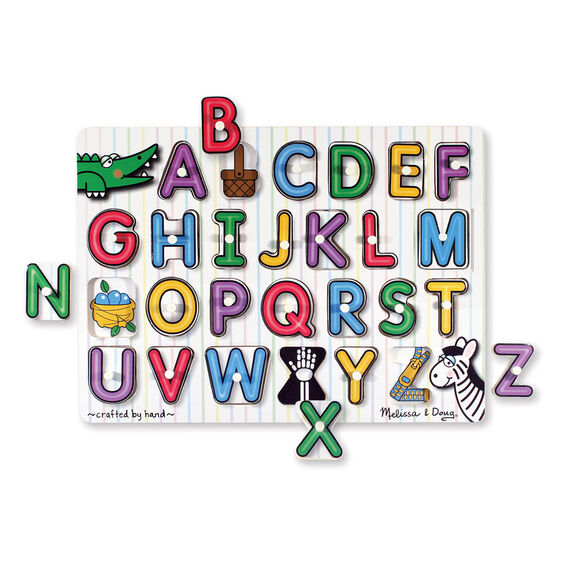 Alphabet Peg Puzzle