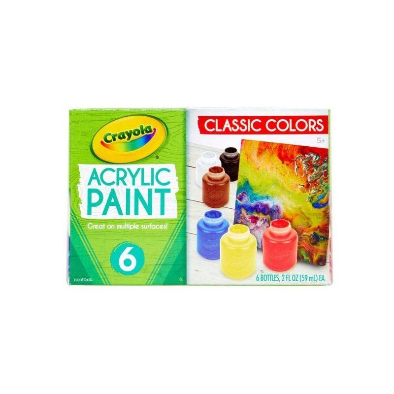 Crayola Acrylic paint (set/6)