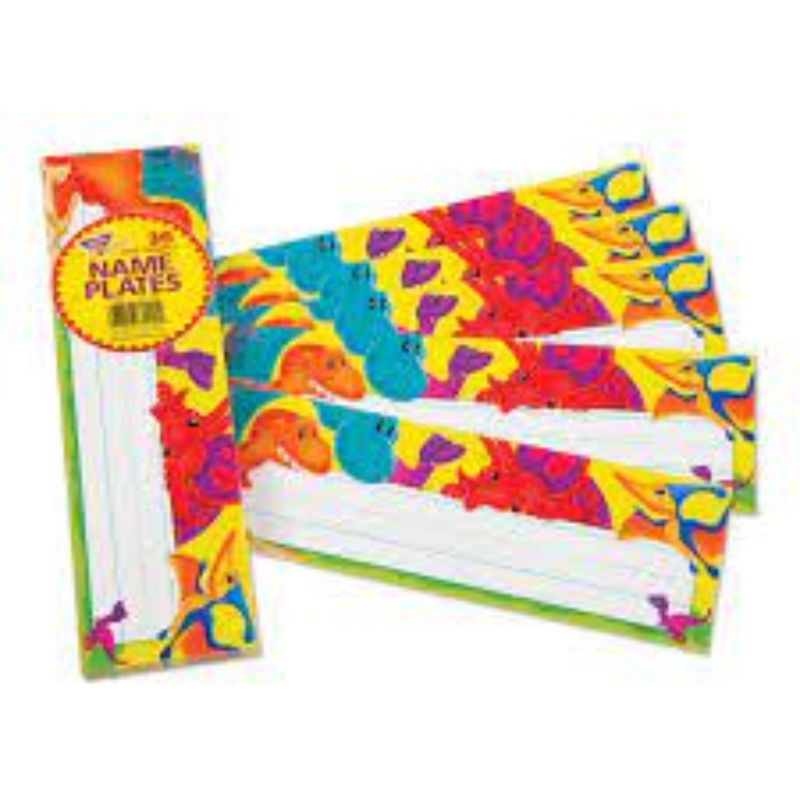 Dino Mite Pals Desk Toppers Name Plates