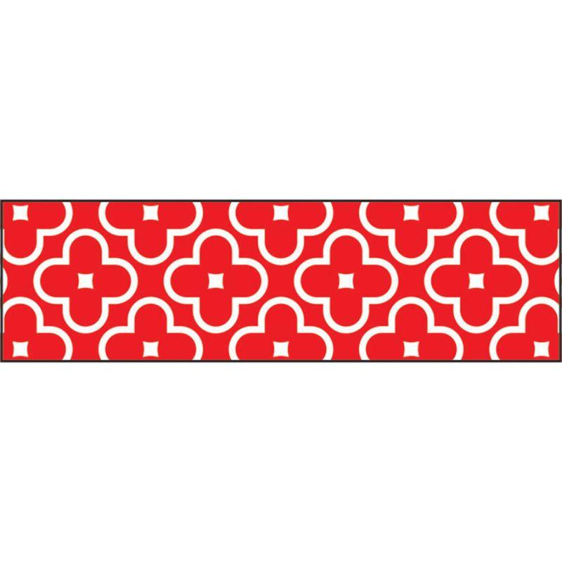 Borders Floral Red (2-3/4"X35-3/4´)