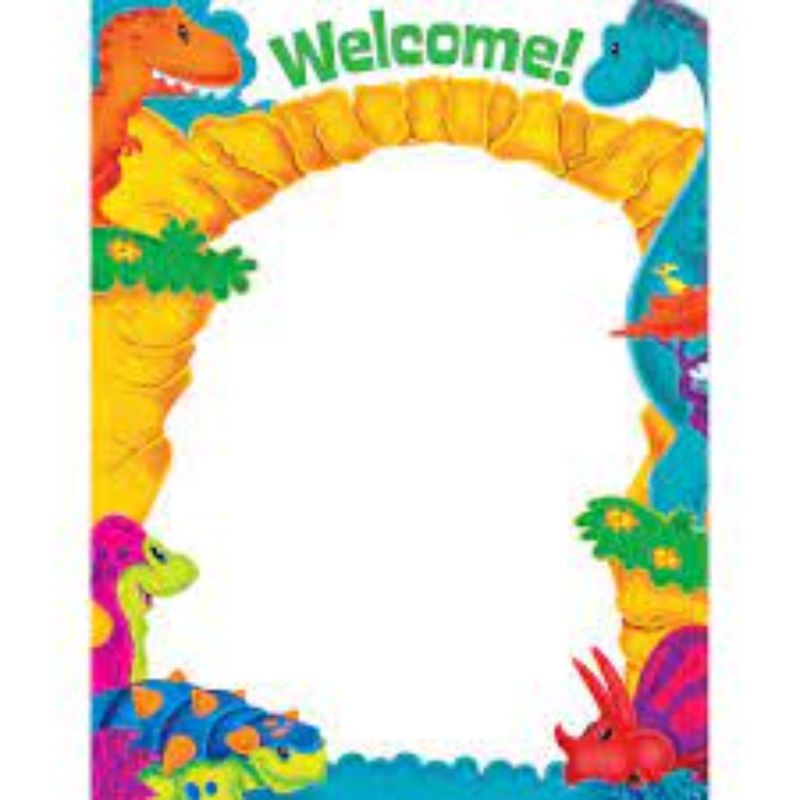 Dino-Mite Welcome! Blank (17"X22")