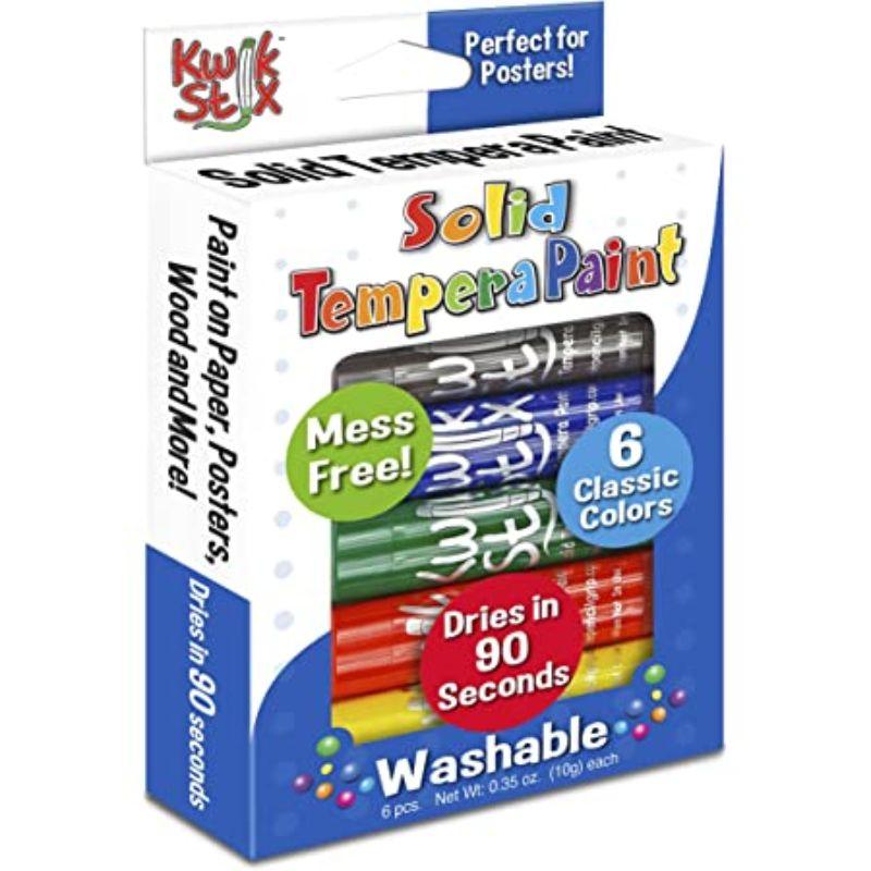 TPG-601 Pencil Solid Tempera Paint Kwik Stik (set/6unidades) (E)