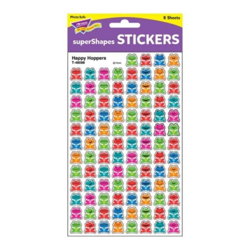 Happy Hoppers Super Shapes Stickers