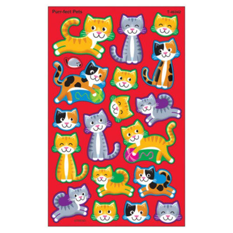 Purr-Fect Pets SuperShapes Stickers  Large