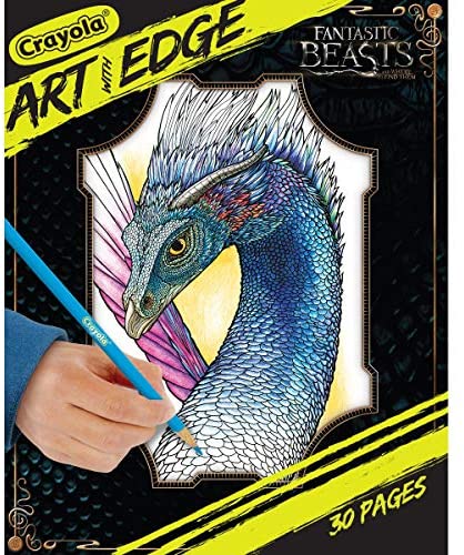 Art with Edge -Fantastic Beasts Coloring book