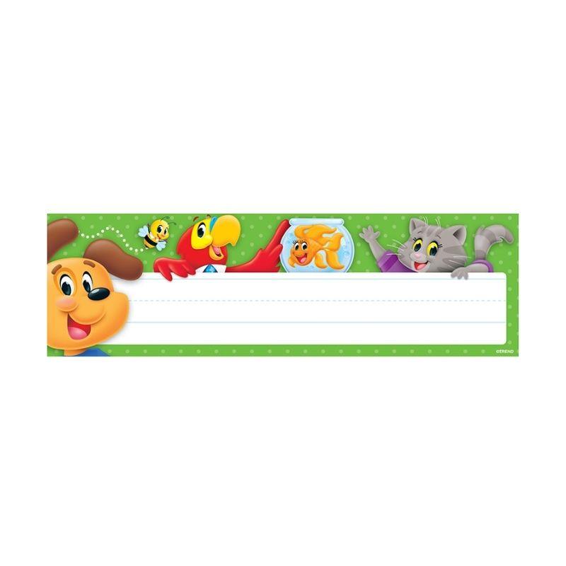 Trend Playtime Pals name plates