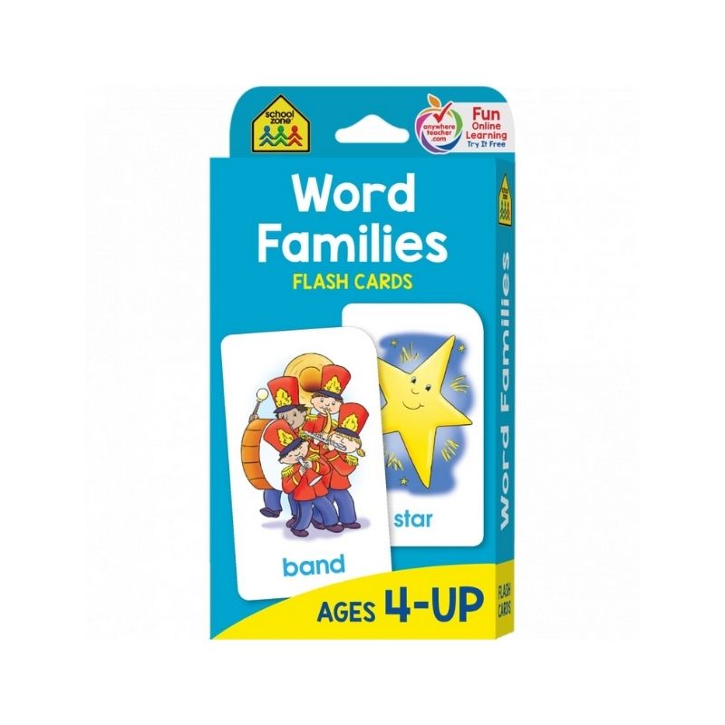 Word families Flash Cards