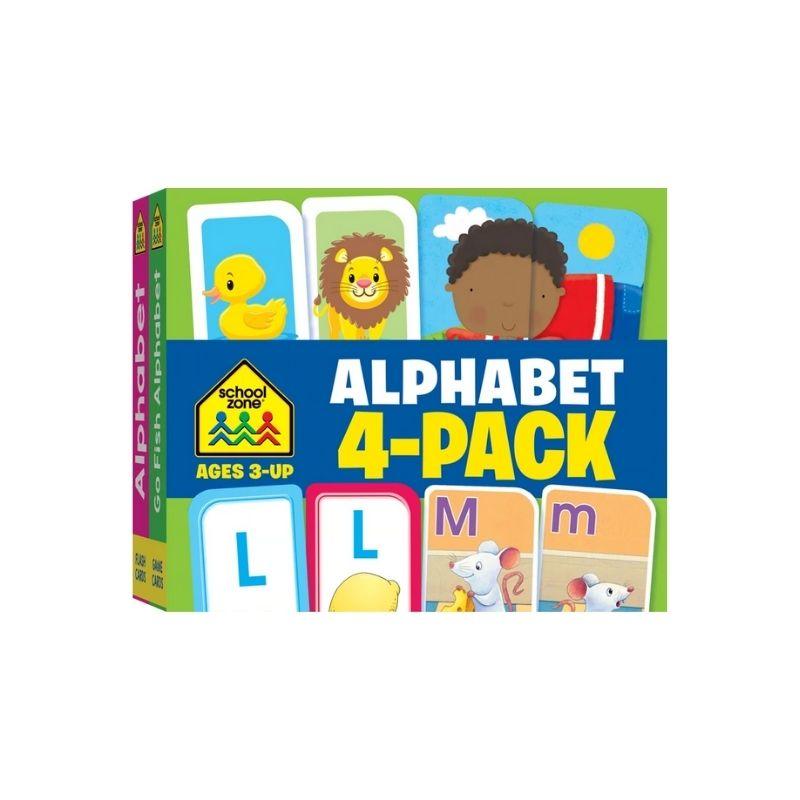 Alphabet Flash Cards (4 Pack)