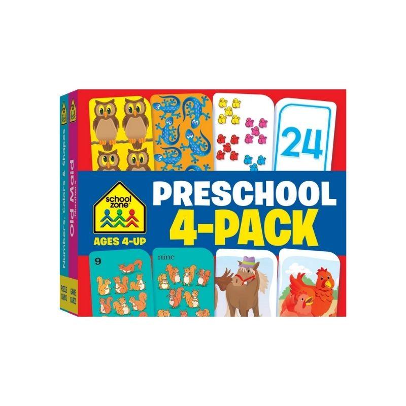 Preschool Flash Cards (4 Pack)