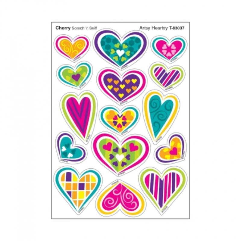 Stickers Mixed Shapes Artsy  Heartsy