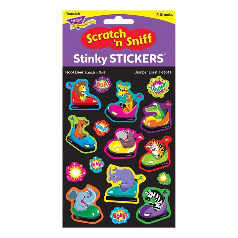 Stinky Stickers Mixed Shapes Bumper Blast