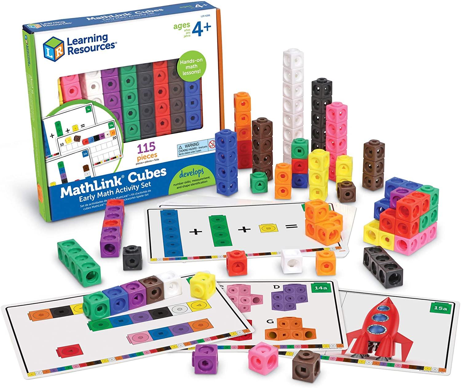 Mathlink Cubes Early Math Activity Set