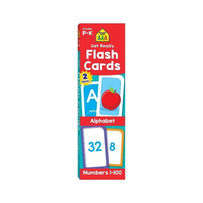 Get Ready Flash Cards Alphabet & Numbers