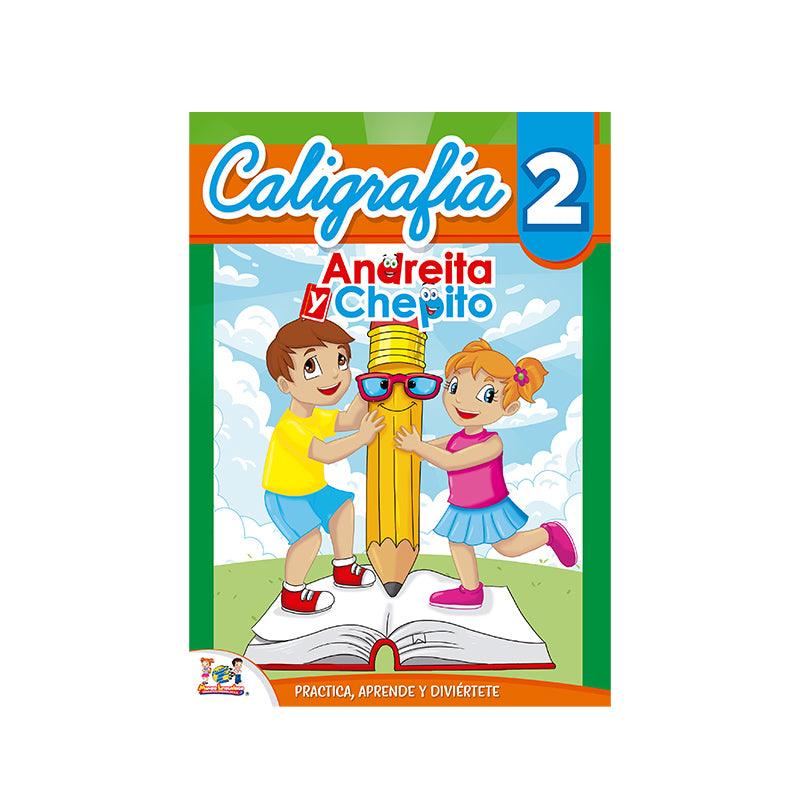 Libro de caligrafia #2 andreita y chepito (96 pag)