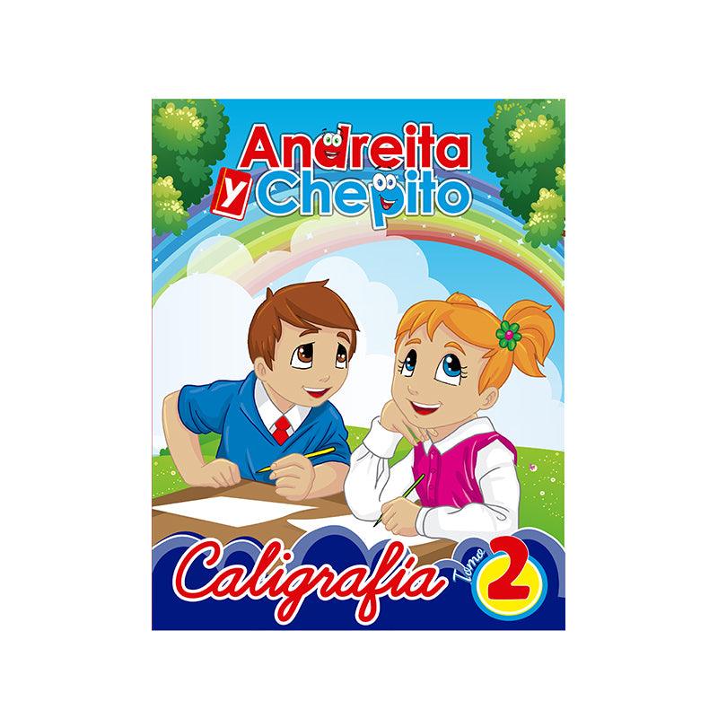 Libro de caligrafia #2 andreita y chepito grande