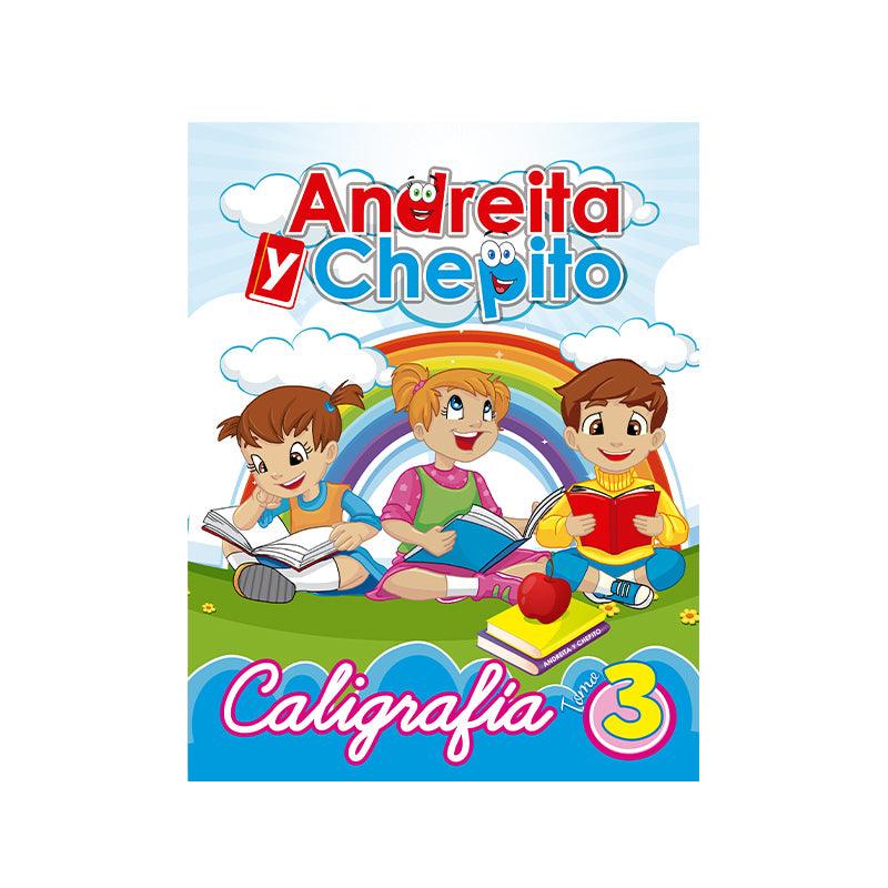 Libro de caligrafia #3 andreita y chepito grande