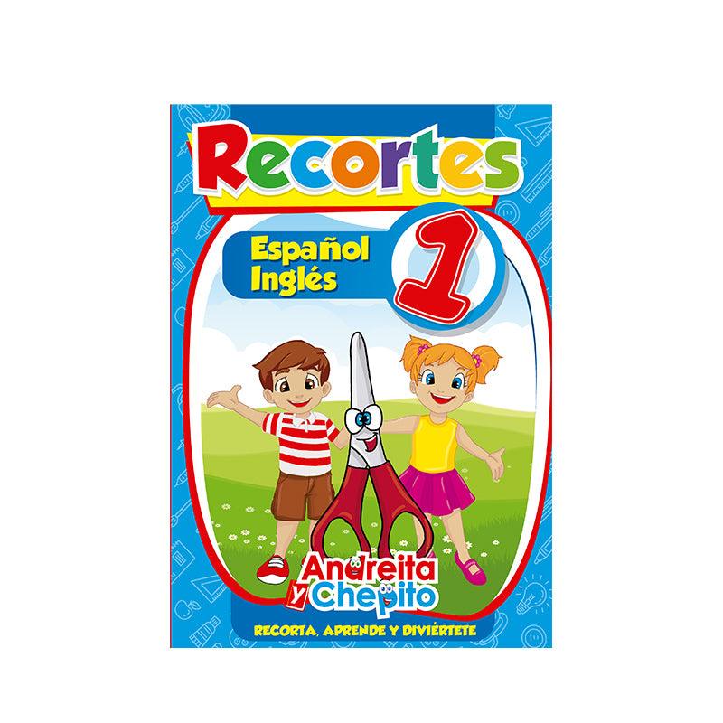 Libro recortes #1 español - ingles  (96 pag)