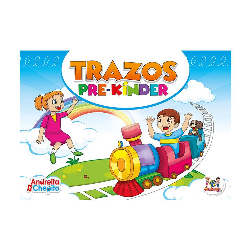 Libro trazos pre kinder andreita y chepito (pequeño)