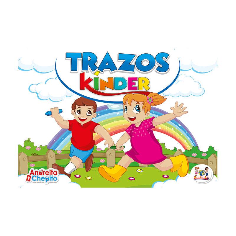 Libro trazos kinder andreita y chepito (pequeño)