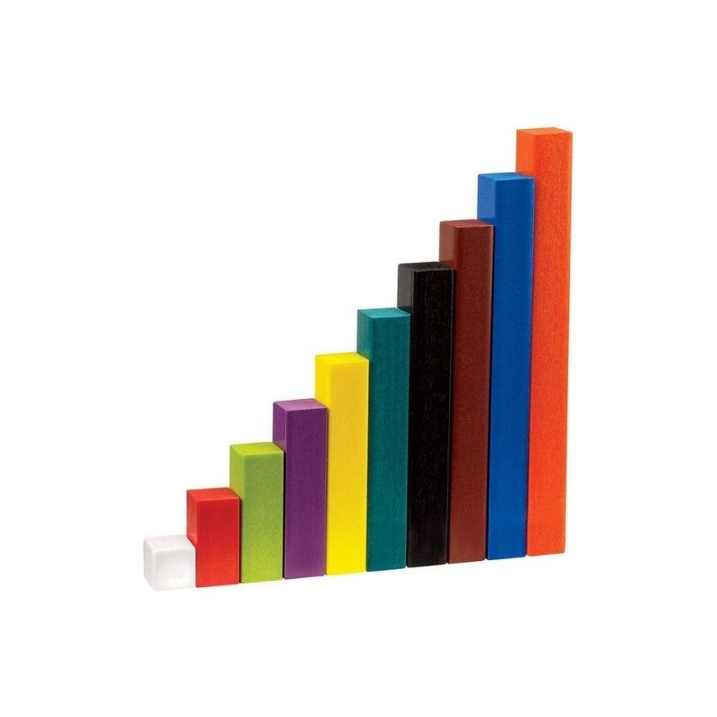 Foam Cuisenaire Rods (set/74)