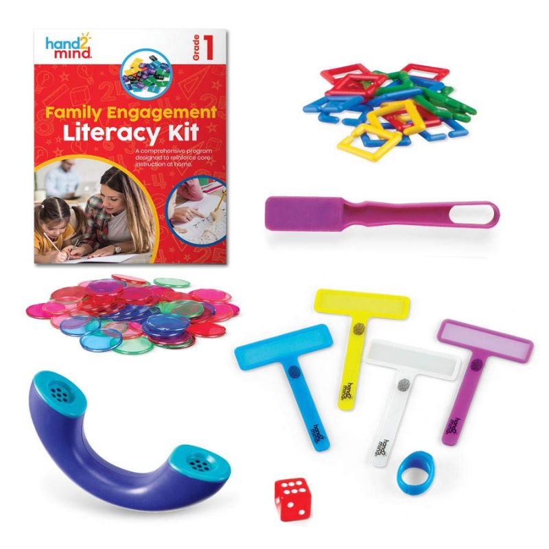 Kit de alfabetización para aprender en casa, grado 1