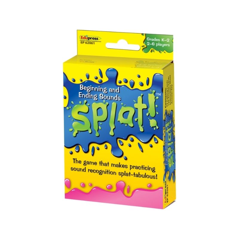 Beginning and Ending Sounds Splat Game