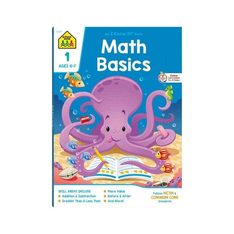 Math Basics Grade 1 Workbook