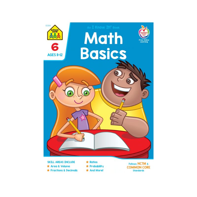 Math Basics Grade 6 Workbook