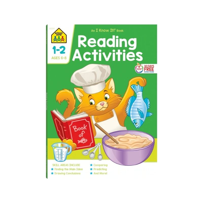 Reading Activities Grades 1 2 Workbook