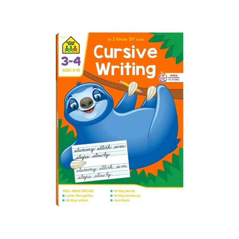 Cursive Writing Grades 3-4 Workbook