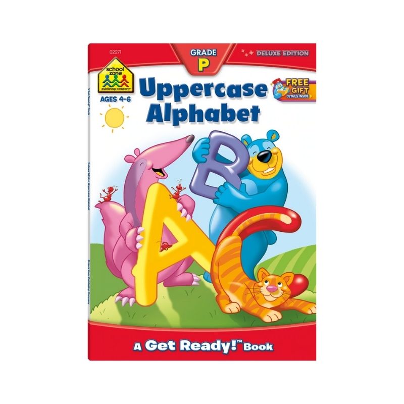 Uppercase Alphabet Preschool Workbook