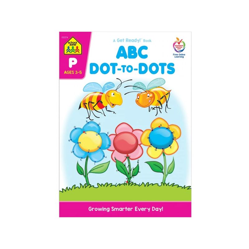 ABC Dot-to-Dots Preschool Workbook
